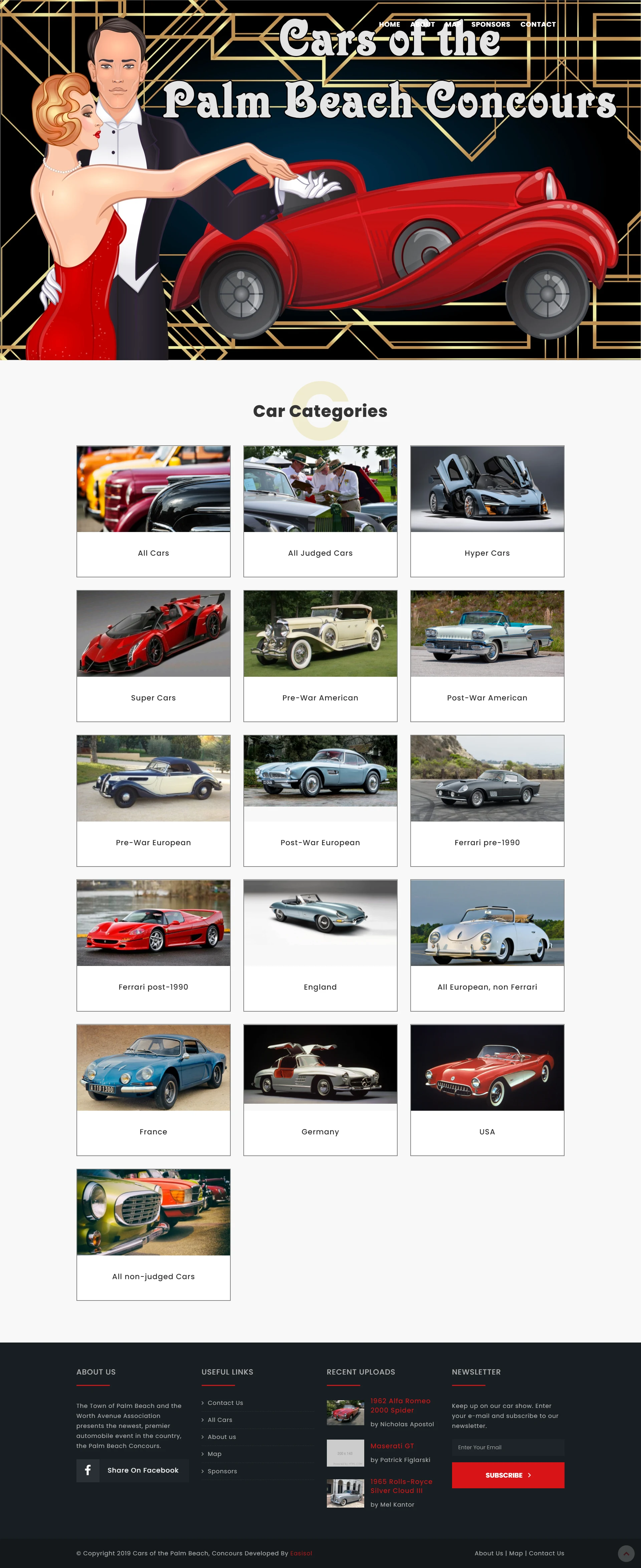 Cars Categories project banner