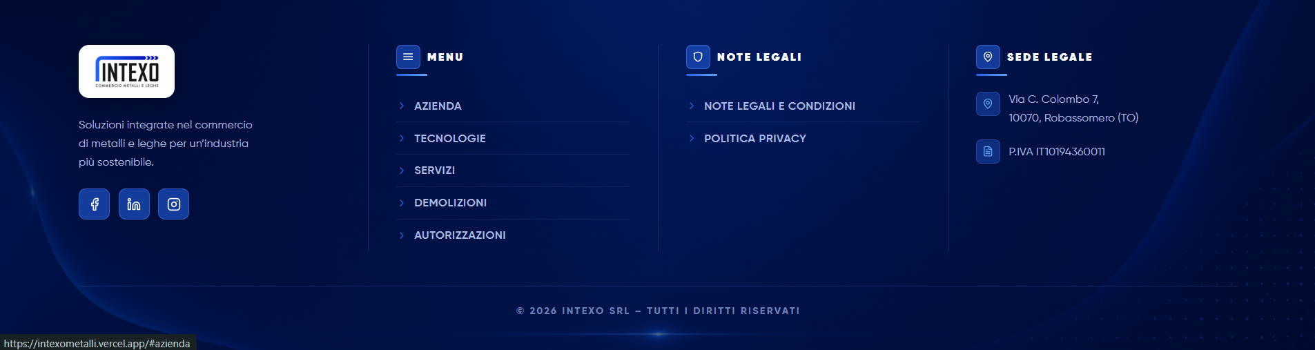 Intexo Metalli visual highlight 3
