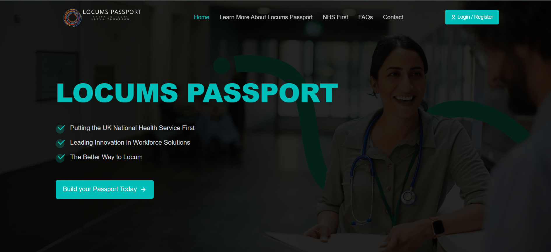 Locums project banner